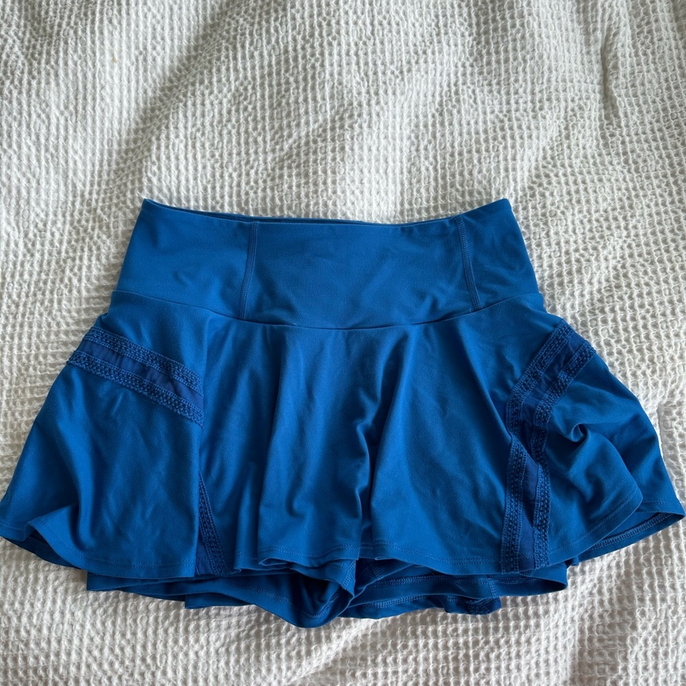 Blue Women's Athletic Skort